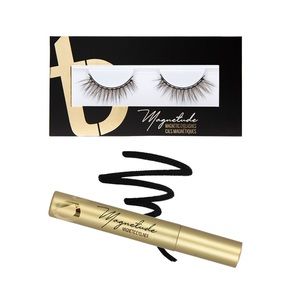 Brown Magnetic Lashes and Classic Black Liner